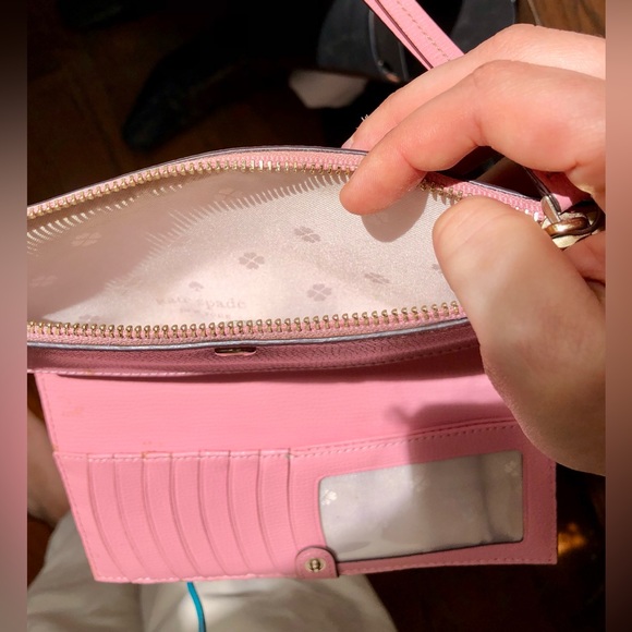 Kate Spade Pink Clutch - Picture 3 of 7